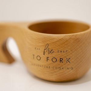 Wooden cups (kuksa style)