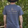 Fire to Fork Petrol Blue T-Shirt